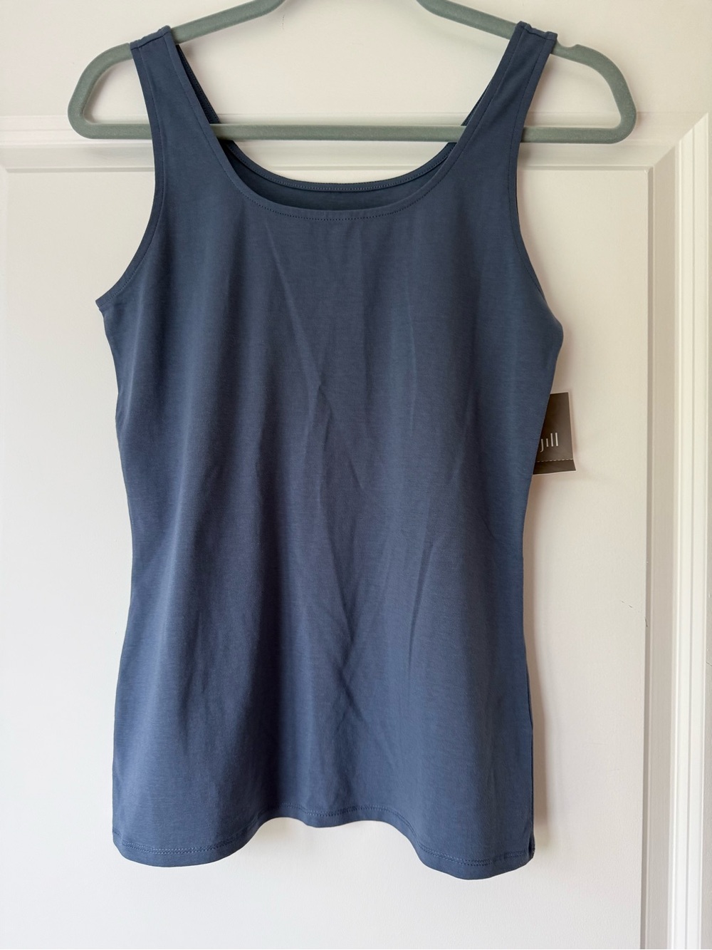 NWT, J.Jill Women’s Blue Tank Top – Classic Scoop Neck, Size Small
